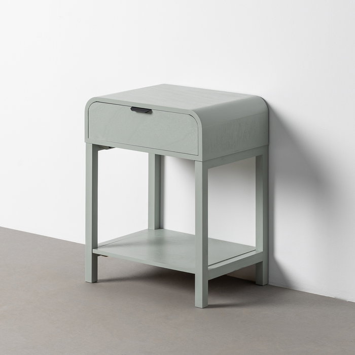 Mesita Verde Claro Dm 48 X 35,50 X 61 cm Mesita Verde Claro Dm 48 X 35,50 X 61 cm