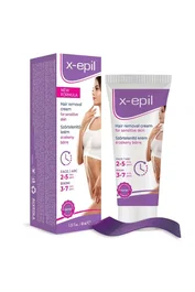 X-Epil Crema Depilatoria para Piel Sensible, Axilas y Bikini, 40 ml