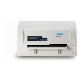 DASCOM Tally 5040N Impresora Matricial 24 Agujas, 600 cps, Ethernet, Paralelo, RS-232C, USB 2.0