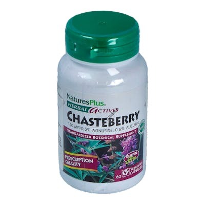 NATURES PLUS Sauzgatillo (Chasteberry) 60 Cápsulas Veganas para el Equilibrio Hormonal Femenino NATURES PLUS Sauzgatillo (Chasteberry) 60 Cápsulas Veganas para el Equilibrio Hormonal Femenino