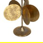 Figura Árbol Oro Metal Decoración 21 X 21 X 61 cm