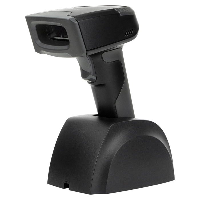 Equip Lector de códigos de barras portátil 351030 1D/2D Inalámbrico Negro