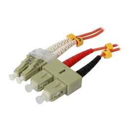 Synergy21 S216729 Cable de fibra óptica OM2 LC-SC 1m Naranja