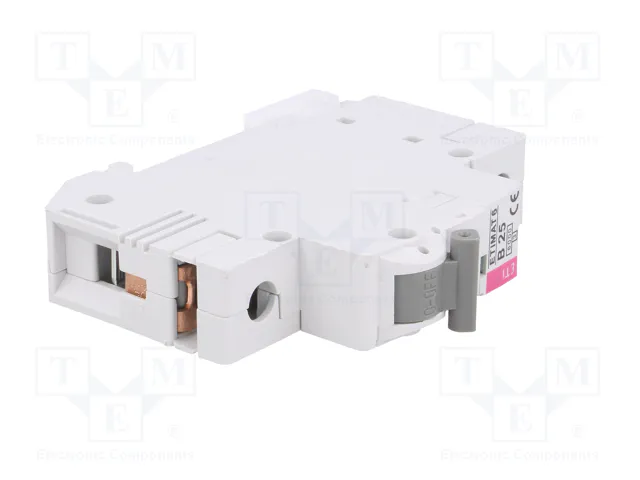 ETI POLAM ETIMAT 6 Interruptor Magnetotérmico 1 Polo 25A 6kA ETI POLAM ETIMAT 6 Interruptor Magnetotérmico 1 Polo 25A 6kA