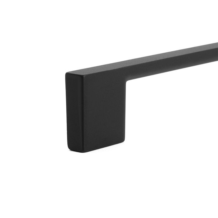 Trentadue Tirador Tyra Zamak Negro, Gris Ral Y Blanco Mate Distancia 160 Herrajes Elegantes Para Muebles