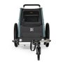 Burley Bark Ranger Remolque para Mascotas 2 en 1 Cochecito y Bicicleta Plegable 35kg