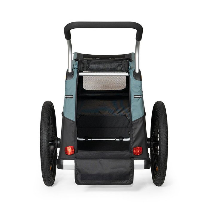 Burley Bark Ranger Remolque para Mascotas 2 en 1 Cochecito y Bicicleta Plegable 35kg