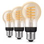 Philips Hue White Ambiance E27 Filament Pack de 3