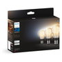 Philips Hue White Ambiance E27 Filament Pack de 3
