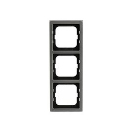 BUSCH-JAEGER 1723-866K Placa de pared para marco de 3 puntos en acero inoxidable