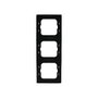 BUSCH-JAEGER 1723-866K Placa de pared para marco de 3 puntos en acero inoxidable