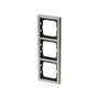 BUSCH-JAEGER 1723-866K Placa de pared para marco de 3 puntos en acero inoxidable