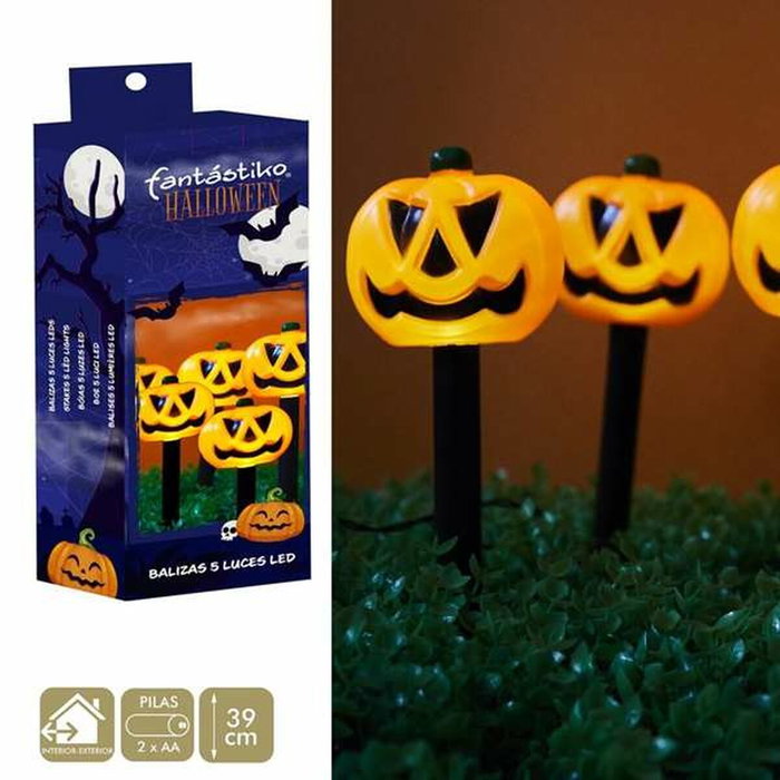 My Other Me Baliza Calabaza 8 x 39 cm con Luces