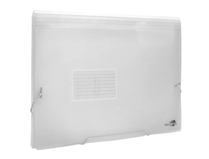 Liderpapel 32114 Carpeta Clasificadora Fuelle Polipropileno DIN A4 Incolora 13 Departamentos