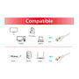 Equip Cable de red Cat6 S/FTP 7.5m Blanco LSZH 2xRJ45