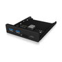 ICY BOX IB-HUB1417-i3 con 2 puertos USB 3.2 Gen 1 Tipo A y 1 puerto USB-C