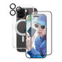 PanzerGlass Protector de Pantalla CARE 3 en 1 Cerámico para iPhone 16 Pro, Kit de Aplicación en Seco Sin Burbujas, Antihuellas y Resistentes a Rayones y Golpes