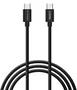 Verbatim Mini GaN Charger 100W con pantalla TFT y 3 puertos (EU/UK/US) de color Negro