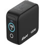 Verbatim Mini GaN Charger 100W con pantalla TFT y 3 puertos (EU/UK/US) de color Negro