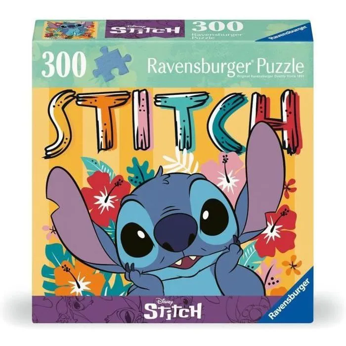 Ravensburger 13399 Puzzle Stitch 300 Piezas Disney para Adultos y Niños a Partir de 8 Años de Alta Calidad Ravensburger 13399 Puzzle Stitch 300 Piezas Disney para Adultos y Niños a Partir de 8 Años de Alta Calidad