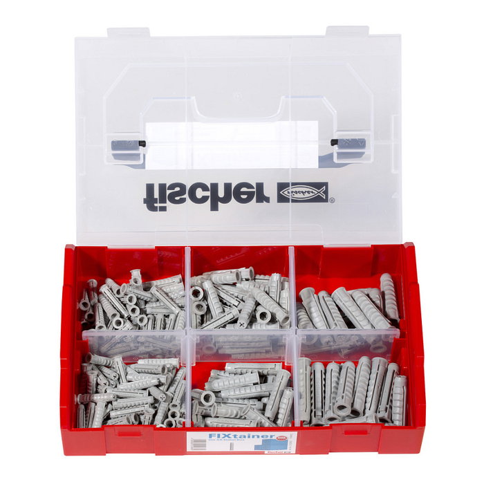 fischer FixTainer - SX Plus Surtido de tacos de expansión 210 piezas de Fischer. Duebel. Duebel ean13: 4048962219869