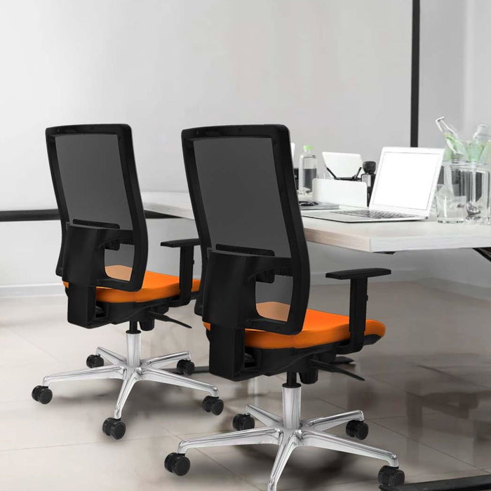 PIQUERAS Y CRESPO Silla de oficina Horna con mecanismo Sincro, Turquesa y Gris PIQUERAS Y CRESPO Silla de oficina Horna con mecanismo Sincro, Turquesa y Gris