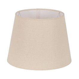 Ixia Pantalla de Iluminación Beige Tejido 35 x 35 x 26 cm
