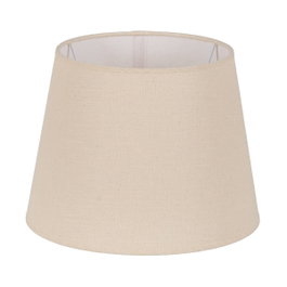 Ixia Pantalla de Iluminación Beige Tejido 35 x 35 x 26 cm