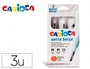 Carioca Pincel Recargable Agua Redondo Puntas Surtidas Caja de 3 Unidades
