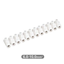 GSC Evolution Pack de 10 Regletas de Conexión 10 mm2 - Blanca