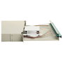 EQUIP Caja de empalme de fibra óptica 12 puertos LC-Duplex OM3 1U Gris