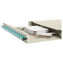 EQUIP Caja de empalme de fibra óptica 12 puertos LC-Duplex OM3 1U Gris