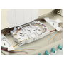 EQUIP Caja de empalme de fibra óptica 12 puertos LC-Duplex OM3 1U Gris