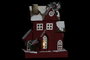 DKD Home Decor Casa LED de Madera (Pack de 2 unidades)