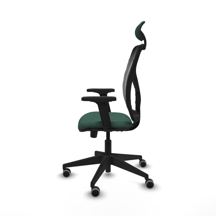PIQUERAS Y CRESPO Silla de oficina Motilla con mecanismo Sincro/Traslack Verde botella PIQUERAS Y CRESPO Silla de oficina Motilla con mecanismo Sincro/Traslack Verde botella