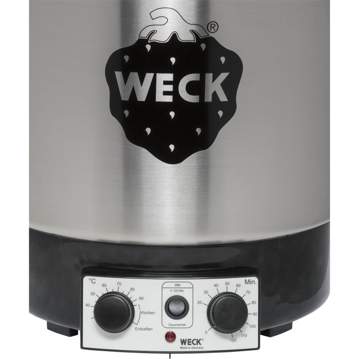 Weck Olla de conserva automática de acero inoxidable con temporizador Weck Olla de conserva automática de acero inoxidable con temporizador