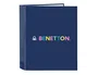 Safta Carpeta Benetton Cool 4 Anillas Lomo Ancho