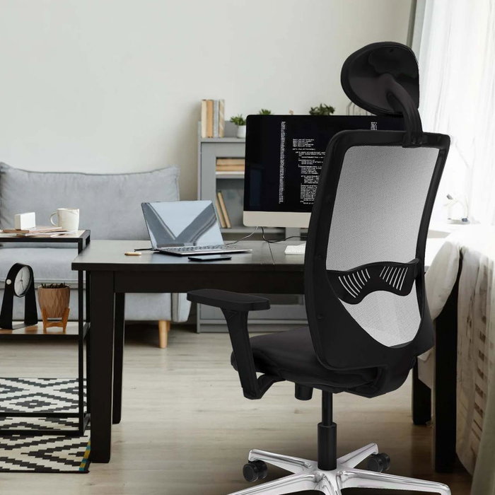 PIQUERAS Y CRESPO Silla de oficina Zulema Rosa y Negro PIQUERAS Y CRESPO Silla de oficina Zulema Rosa y Negro