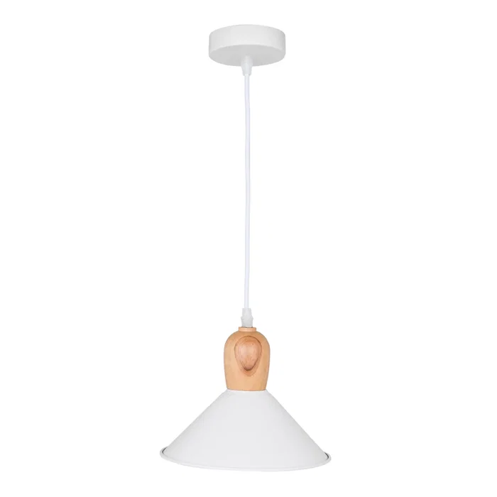 SKD Lámpara Colgante Laura SKD-P134-G Metal y Madera con Cable Regulable en Altura para Decoración Moderna SKD Lámpara Colgante Laura SKD-P134-G Metal y Madera con Cable Regulable en Altura para Decoración Moderna