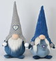 DKD Home Decor Figuras de Gnomo en Poliéster, Surtido de 2 Unidades