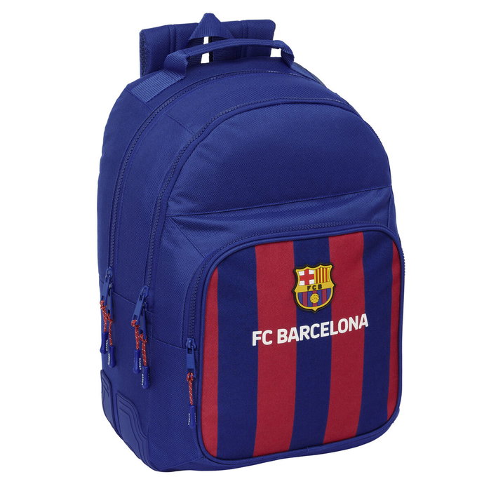 Safta Mochila Doble Adaptable a Carro F.C. Barcelona 32x42x15 cm