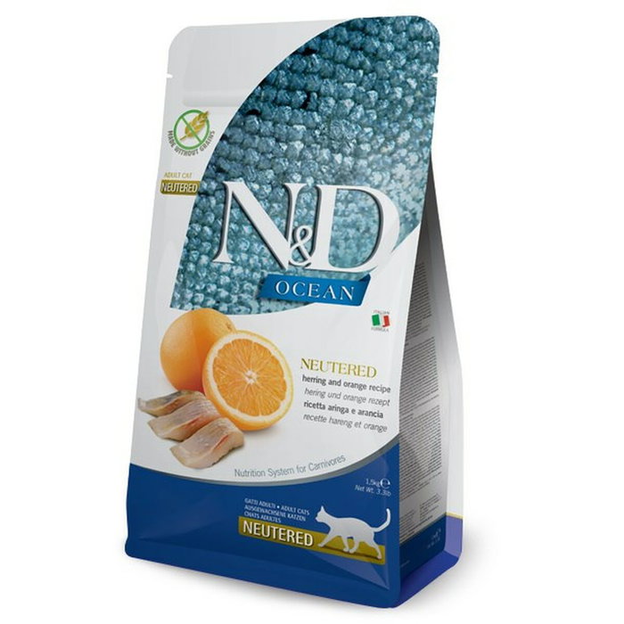 Farmina N&D Ocean Gato Neutered Arenque 300g