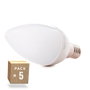 Pack 5 Bombillas LED E14 5W 500Lm 6000K