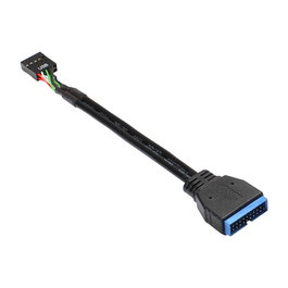 GoodConnections Alcasa 5021-PST1 Adaptador Interno USB Cabecera 9 Pines, Macho Hembra, Cable 0.15 m