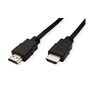 ROLINE GREEN HDMI Cable High Speed con Ethernet, TPE, Negro, 5 m, 11.44.5735, 4K 2160p, 3D, ARC