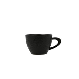 Bidasoa Taza Porcelana Fosil Negro 8 cL