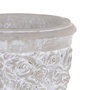 Ixia Macetero de Cemento Decoración 15,50 x 15,50 x 23 cm
