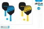 Color Baby Pala de Playa madera Aktive Pickle Ball con pelota
