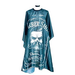 Zzmen Capa de Barbero Black Skull