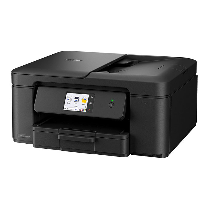 Brother DCP-J1460DW - Impresora Multifunción 3 en 1 a Color con Wi-Fi y Auto-Dúplex, Inyección de Tinta, A4, Negro